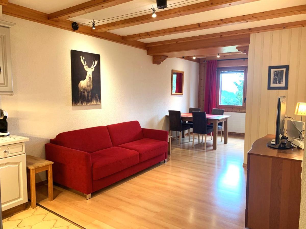 Les Frenes Apartment Leysin Bagian luar foto