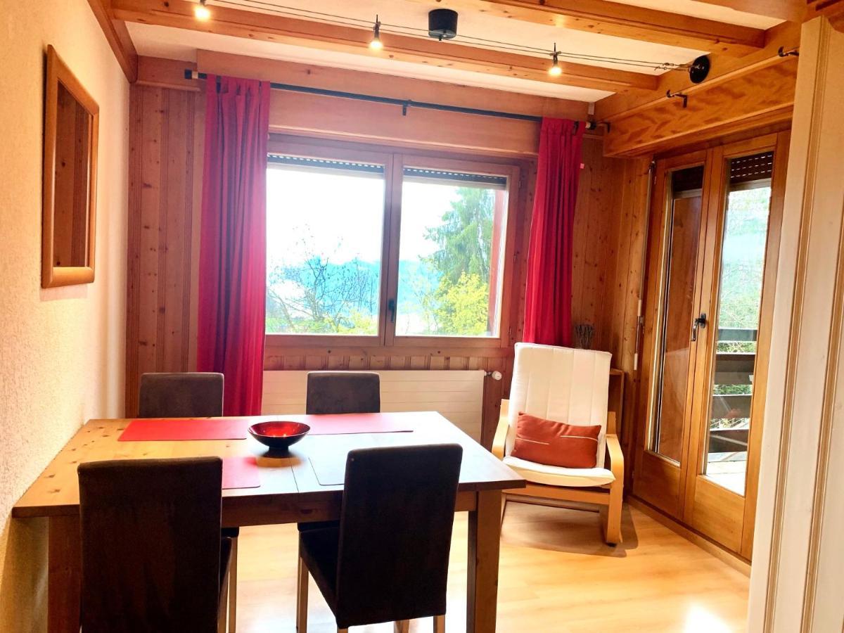Les Frenes Apartment Leysin Bagian luar foto