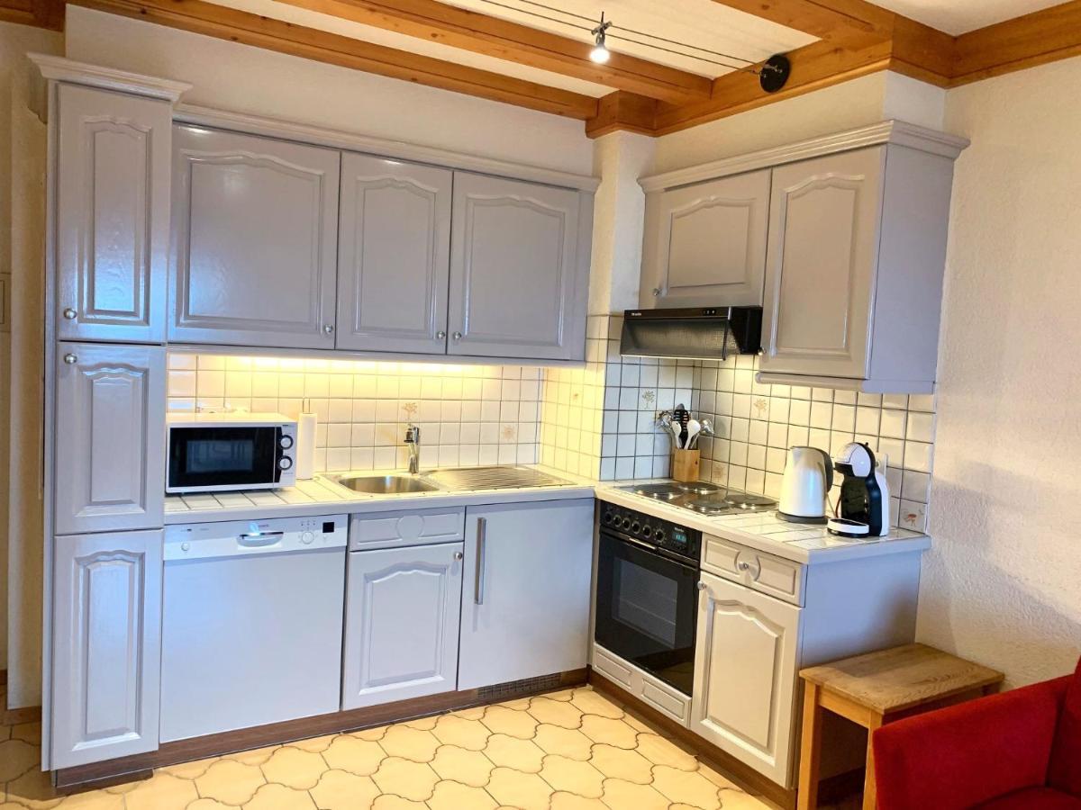 Les Frenes Apartment Leysin Bagian luar foto