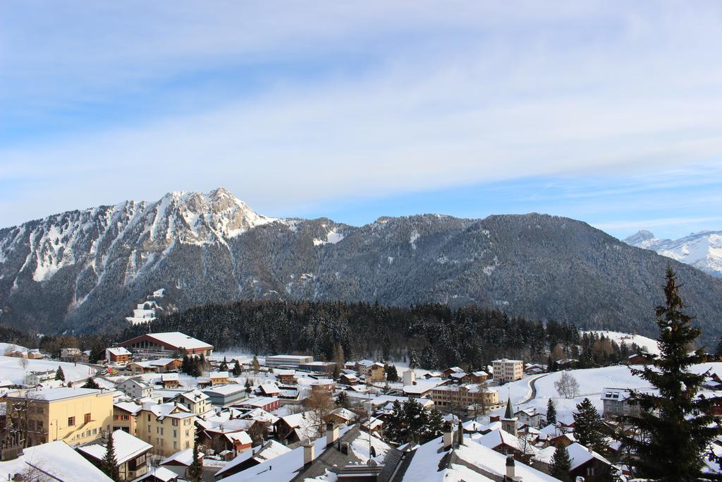 Les Frenes Apartment Leysin Bagian luar foto